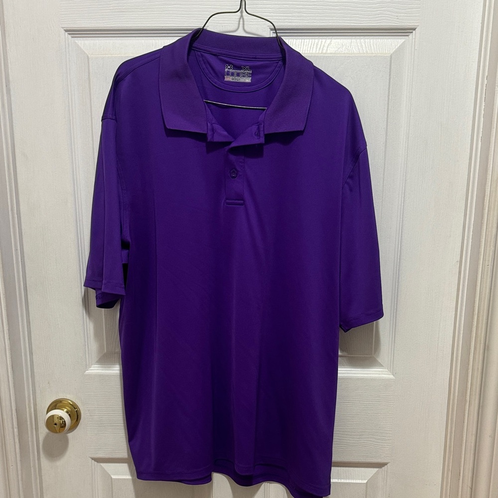 Under Armour Vibrant Purple Polo Shirt
